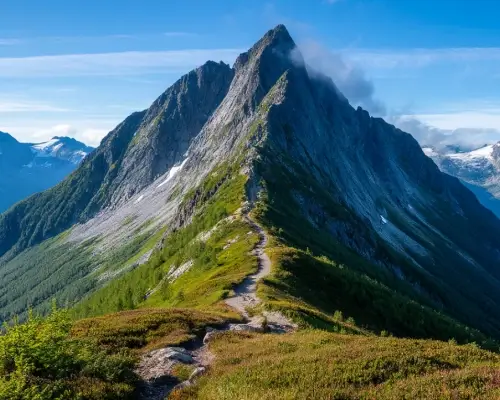 Гора Суккертоппен: треккинг и виды на Олесунн и окрестности
